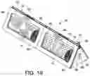 Fig. 13 - Airplane tray cover multi-compartment holder system and method