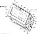 Fig. 16 - Airplane tray cover multi-compartment holder system and method
