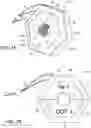 Fig. 17 - Airplane tray cover multi-compartment holder system and method