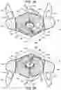 Fig. 19 - Airplane tray cover multi-compartment holder system and method