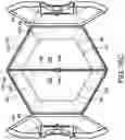 Fig. 27 - Airplane tray cover multi-compartment holder system and method
