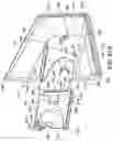 Fig. 47 - Airplane tray cover multi-compartment holder system and method