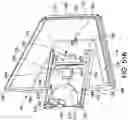 Fig. 48 - Airplane tray cover multi-compartment holder system and method