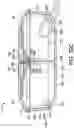 Fig. 52 - Airplane tray cover multi-compartment holder system and method