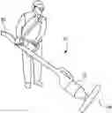 Fig. 01 - Apparatus for removing a layer of sediment which has settled on the bottom of a large water body