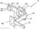 Fig. 01 - Hands free bathroom stall latch