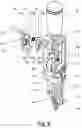Fig. 07 - Magnetic latch for fastening a hinged closure member to a support