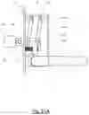 Fig. 25 - Magnetic latch for fastening a hinged closure member to a support