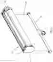 Fig. 02 - Device for restricting torsion spring of scrolling device of window curtain from reversely expanding