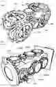 Fig. 06 - ONE CYLINDER AXIAL INTERNAL COMBUSTION ENGINE HAVING SCOTCH-YOKE BASED TWO PHASE FUEL COMPRESSION SYSTEM