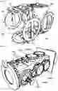 Fig. 08 - ONE CYLINDER AXIAL INTERNAL COMBUSTION ENGINE HAVING SCOTCH-YOKE BASED TWO PHASE FUEL COMPRESSION SYSTEM