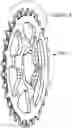 Fig. 01 - Alternating tooth chain ring