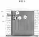 Fig. 04 - Fan and light units and associated mounting arrangements for use at a loading dock