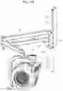 Fig. 12 - Fan and light units and associated mounting arrangements for use at a loading dock