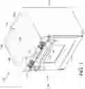 Fig. 02 - Oven muffle having rack-support embossments at a lower position and associated structural features