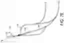 Fig. 10 - Oven muffle having rack-support embossments at a lower position and associated structural features