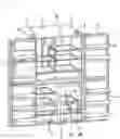 Fig. 01 - Refrigerator with a thermoelectrically powered rapid freeze compartment