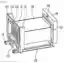 Fig. 10 - Refrigerator with a thermoelectrically powered rapid freeze compartment