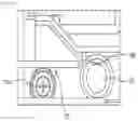 Fig. 16 - Refrigerator with a thermoelectrically powered rapid freeze compartment