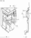 Fig. 19 - Refrigerator with a thermoelectrically powered rapid freeze compartment