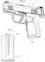Fig. 12 - Handgun and magazine therefor
