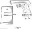 Fig. 07 - Firearm frame with trigger lock device, system, or method