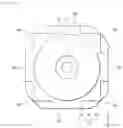 Fig. 07 - Light source lens, illumination unit, and display unit