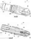 Fig. 44 - Compact fiber optic connectors having multiple connector footprints, along with cable assemblies and methods of making the same