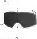 Fig. 02 - ELECTRICALLY CONDUCTIVE LAMINATED LENS FOR EYEWEAR AND FRAME ASSEMBLY THEREFOR