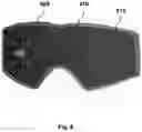 Fig. 12 - ELECTRICALLY CONDUCTIVE LAMINATED LENS FOR EYEWEAR AND FRAME ASSEMBLY THEREFOR