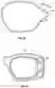 Fig. 13 - Eyewear display having offset bonding