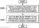 Fig. 01 - Method and apparatus for adding new inline prompts to a program development environment