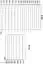 Fig. 10 - Adaptive row patterns for custom-tiled placement fabrics for mixed height cell libraries