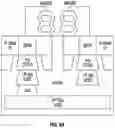 Fig. 14 - Adaptive row patterns for custom-tiled placement fabrics for mixed height cell libraries