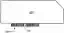Fig. 01 - Reference metal layer for setting the impedance of metal contacts of a connector