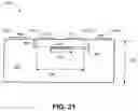 Fig. 18 - Reference metal layer for setting the impedance of metal contacts of a connector