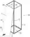 Fig. 01 - System and method for mounting a panel to an electrical cabinet