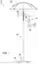 Fig. 02 - Bird feeder umbrella assembly