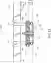 Fig. 14 - BED PLATFORM ASSEMBLY COMPRISING A PLURALITY OF DIFFERENT, INDIVIDUALLY AND INDEPENDENTLY CONTROLLED PIVOTALLY OR LINEARLY MOVABLE SECTIONS FOR AUTOMATICALLY MOVING A PERSON FROM A SUPINE POSITION TO SITTING AND STANDING POSITIONS, AS WELL AS FOR AUTOMATICALLY MOVING THE PERSON IN A REVERSE MODE FROM STANDING AND SITTING POSITIONS TO A SUPINE POSITION