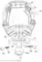 Fig. 12 - Showerhead having selector for directing water flow in independent directions