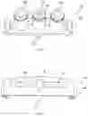 Fig. 14 - Showerhead having selector for directing water flow in independent directions