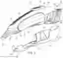 Fig. 06 - Multi-piece hair clipper construction with metal outer housing