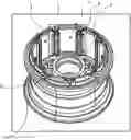 Fig. 01 - HEAT SHIELD ASSEMBLY FOR VEHICLE WHEEL