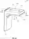 Fig. 23 - Load carrier support assembly for vehicle bed frame