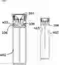 Fig. 01 - Container assembly with cap with stem