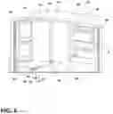 Fig. 09 - Support assembly for an appliance