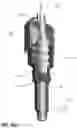 Fig. 23 - Sensor with rotatable sensor element and pressure equalization mechanism