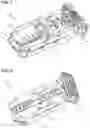 Fig. 02 - Tray hinge interface system with opposing recessed surfaces recessed toward the pivot axis