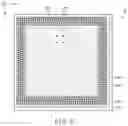 Fig. 10 - Liquid crystal device comprising one or more first spacers disposed inside a sealant and a plurality of second spacers disposed in a display area