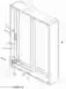 Fig. 17 - Method of arranging a security alarm system on a window/door and framing, and combination comprising the window/door, framing and security alarm system thereof